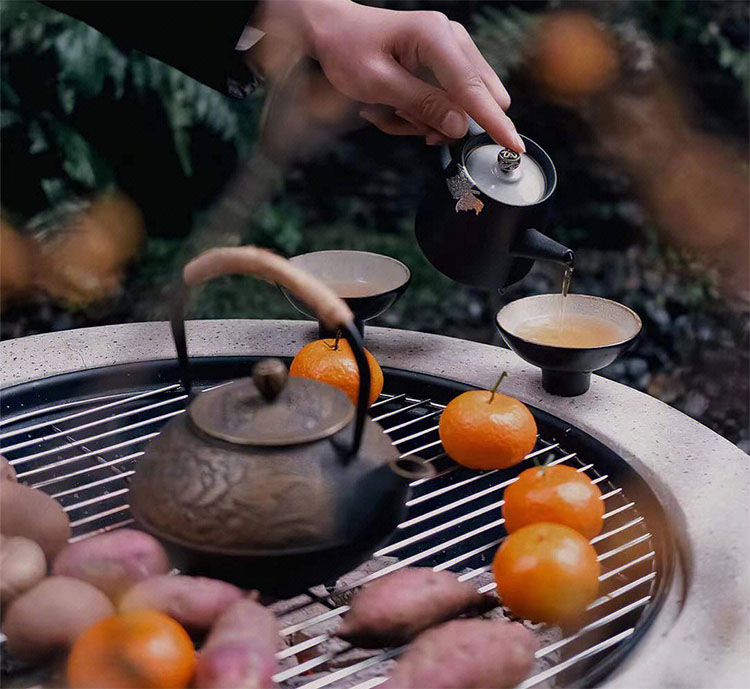围炉煮茶：起一炉火，煮两碗茶，聊三餐四季，话五谷丰登(图7)