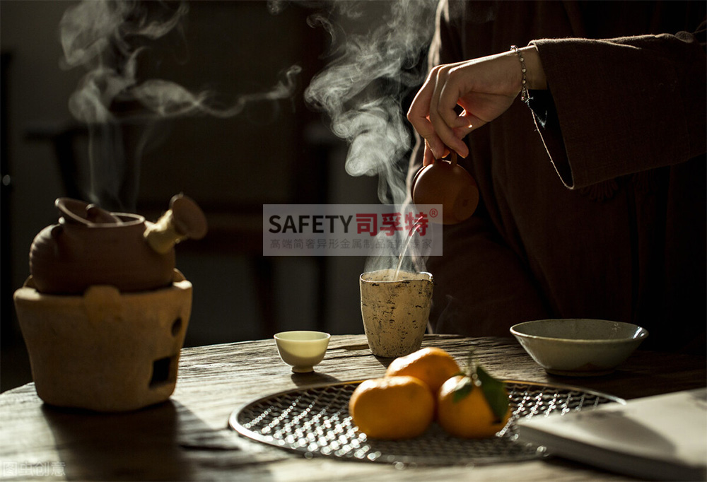 围炉煮茶刷屏，一起来感受古诗词中的茶风茶韵「围炉茶桌，炭火炉」(图2)