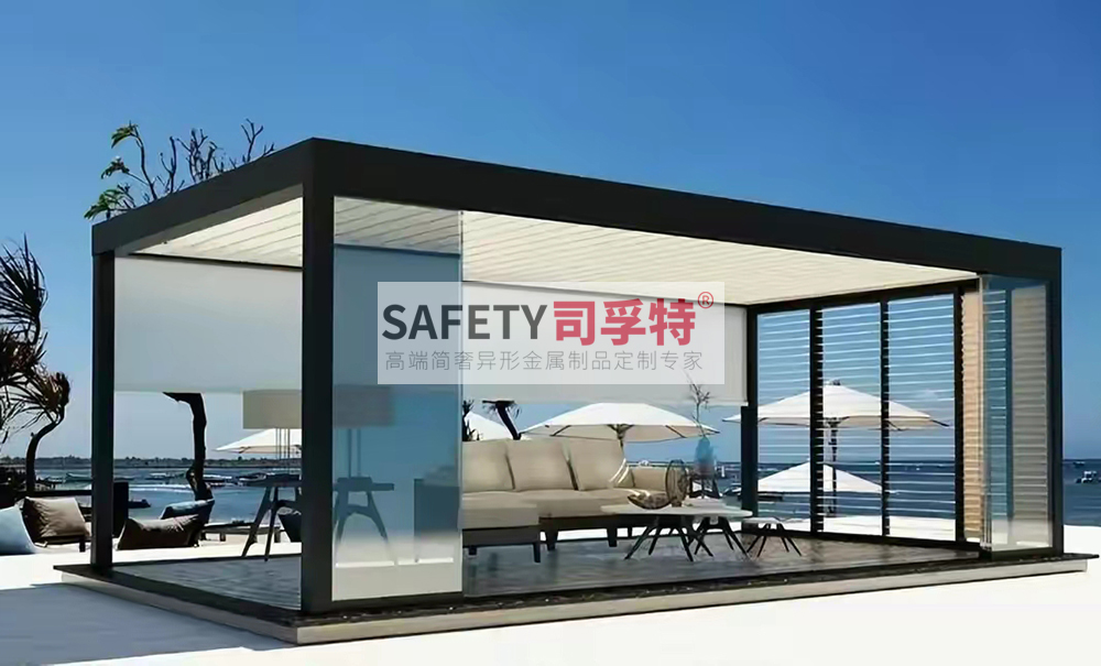 新中式景观凉亭设计有哪些注意事项[精致不锈钢凉亭，铝艺凉亭](图3)
